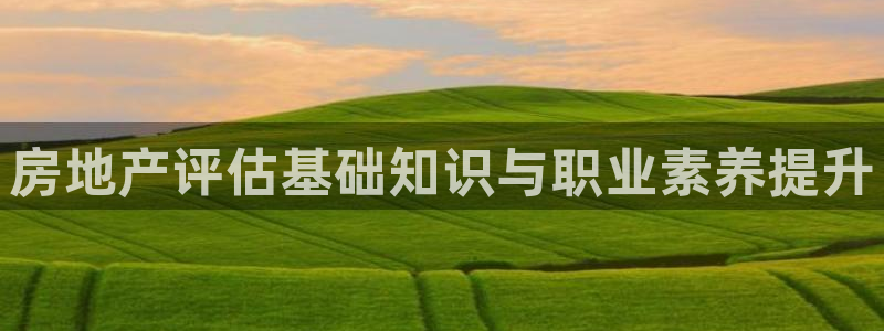 新宝5电脑登录网址：房地产评估基础知识与职业素养提升