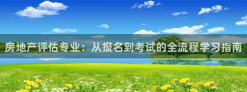 新宝5浗维33 300：房地产评估专业：从报名到考试的全流程