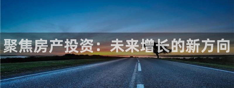 新宝5如何下载：聚焦房产投资：未来增长的新方向