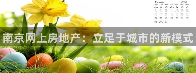 新宝5测试：南京网上房地产：立足于城市的新模式