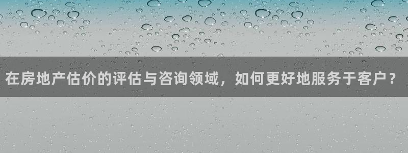 新宝5源码：在房地产估价的评估与咨询领域，如何更好地服务于客