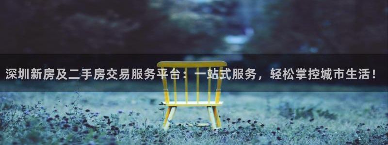 新宝5五：深圳新房及二手房交易服务平台：一站式服务，轻松掌控