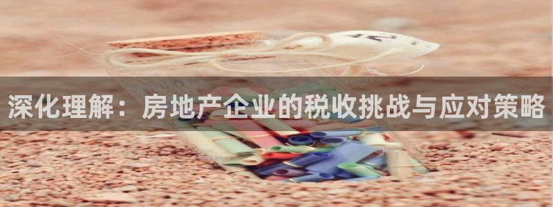 新宝5首页：深化理解：房地产企业的税收挑战与应对策略