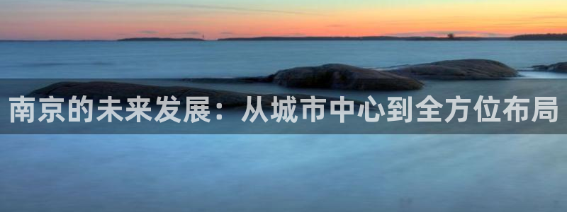 新宝5登录测速中心：南京的未来发展：从城市中心到全方位布局
